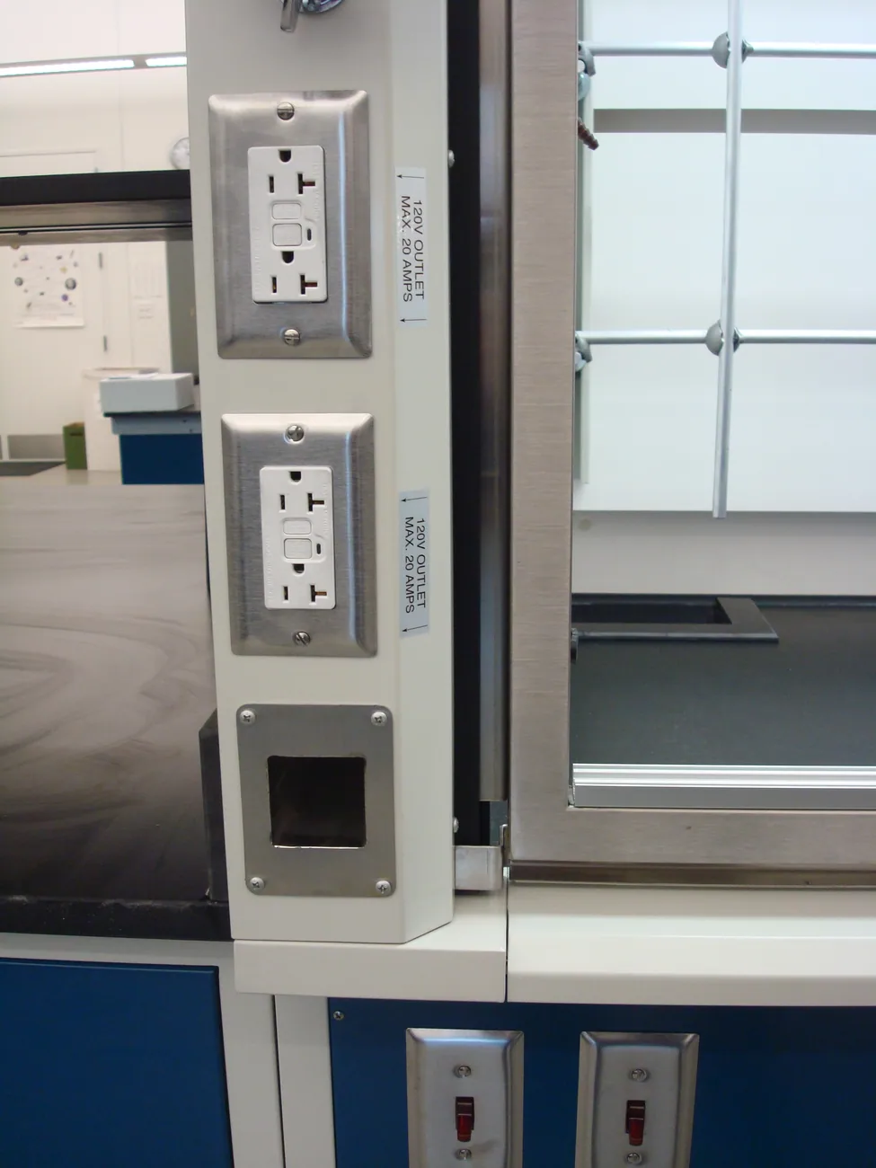 Fume Hood Accessories laboratory installation by Lab Setup America