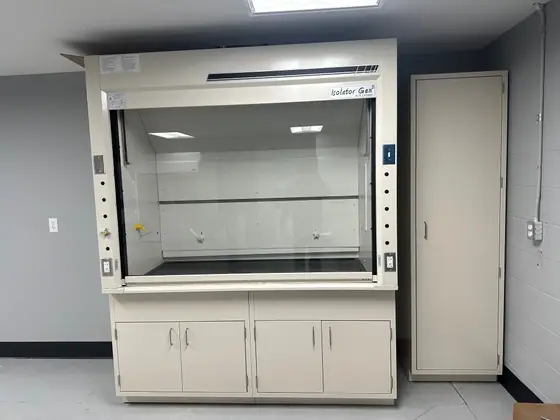 General Chemistry Bench Hoods laboratory installation by Lab Setup America