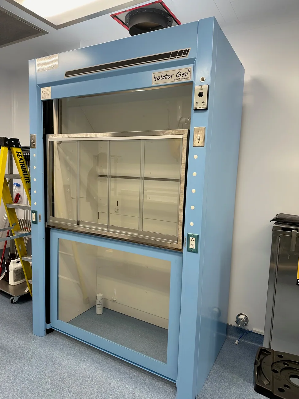 Walk-In Fume Hoods laboratory installation by Lab Setup America