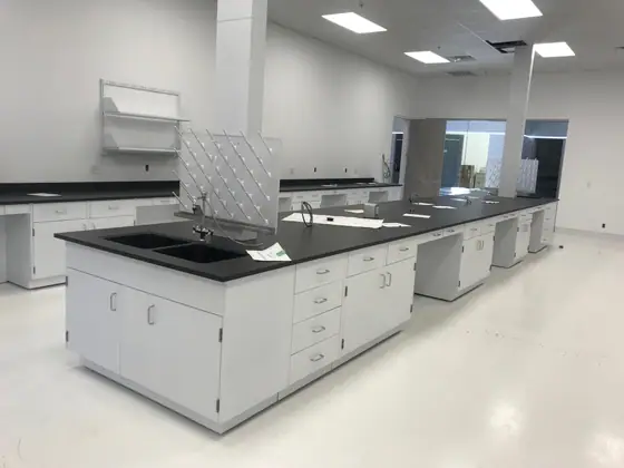 Pegboards for laboratory spaces by Lab Setup America