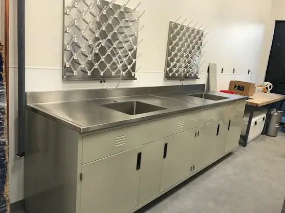 Sinks for laboratory spaces by Lab Setup America