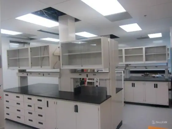 Flexcore and Envision Series laboratory furniture installation by Lab Setup America