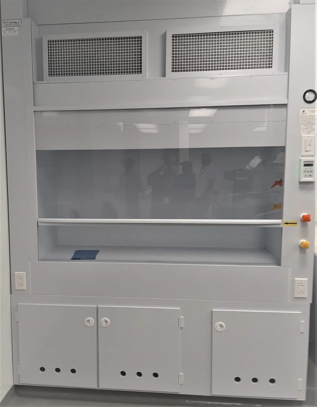 Polypropylene Casework laboratory furniture installation by Lab Setup America