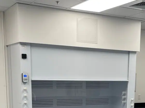 Polypropylene Casework laboratory furniture installation by Lab Setup America